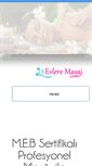 Mobile Screenshot of evleremasaj.com